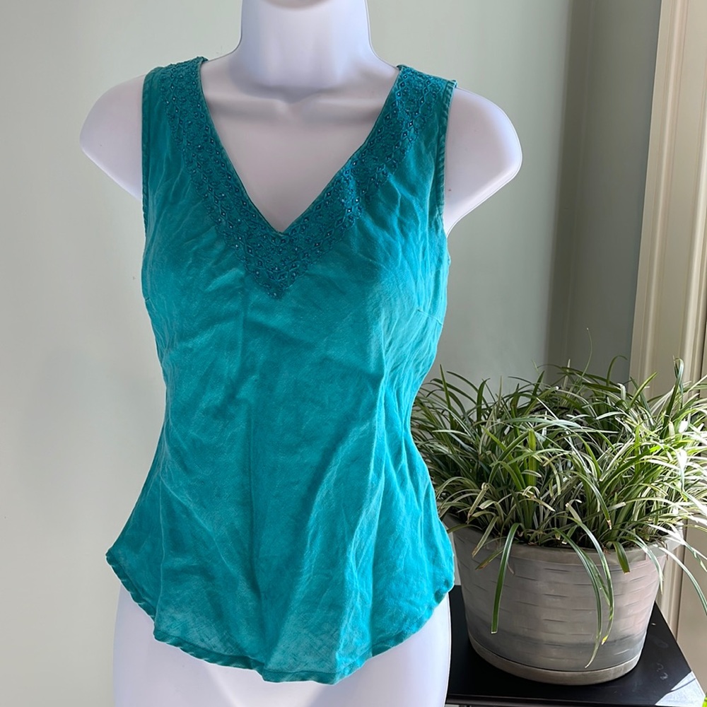 Linen sleeves top
